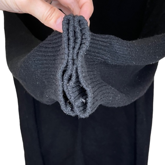 Anthropologie Maeve Black Crystal Tunic Sweater - Picture 5 of 14